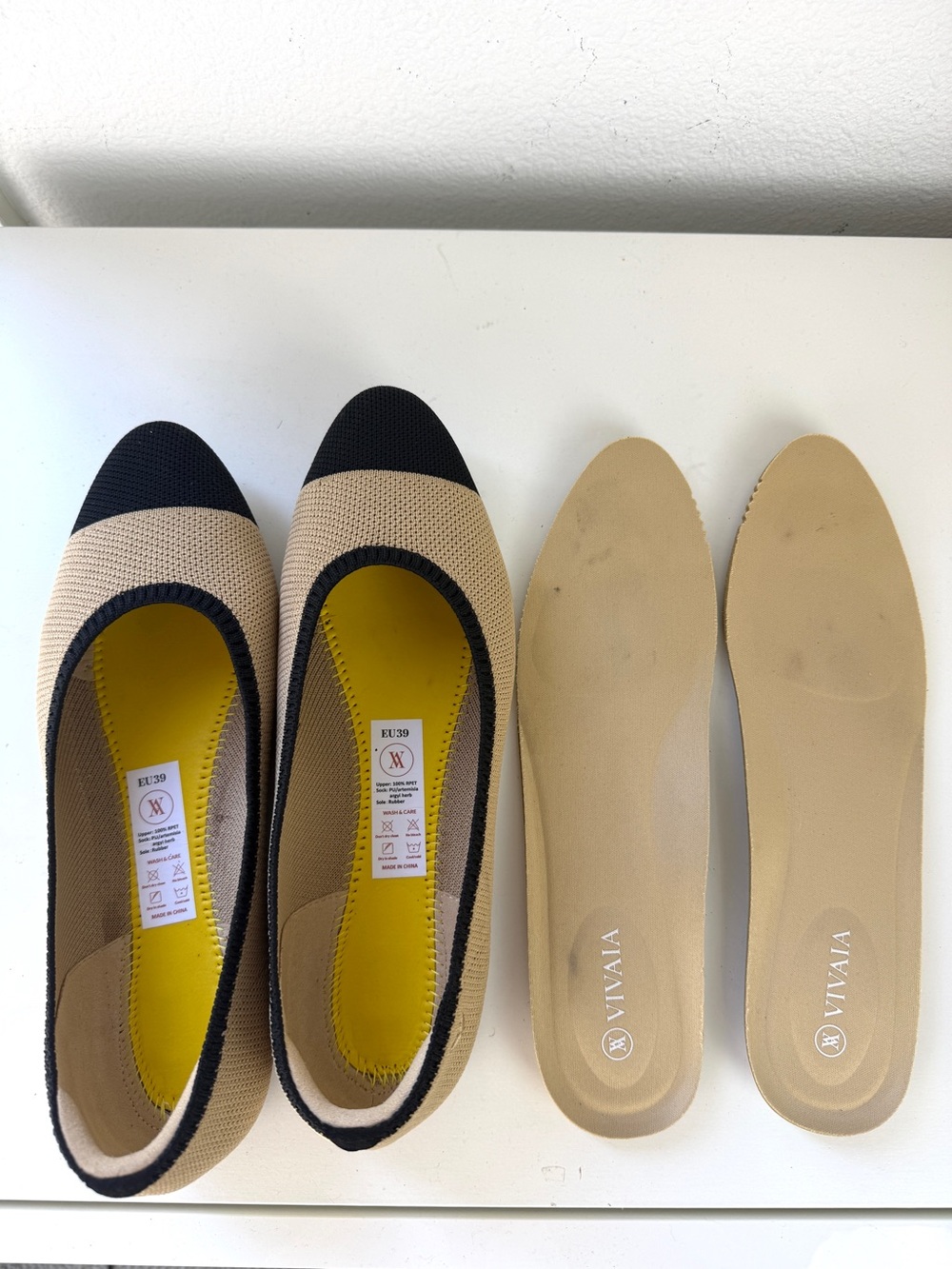 Vivaia Tamia 2.0 Cap Toe Ballet Flats 39 / 8 - Picture 8 of 12